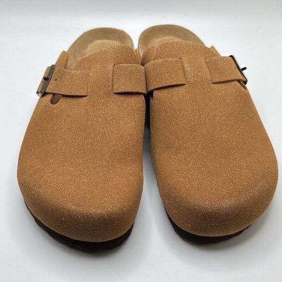 CUSHIONAIRE Womens Clog 8.5 BROWN - Picture 2 of 7